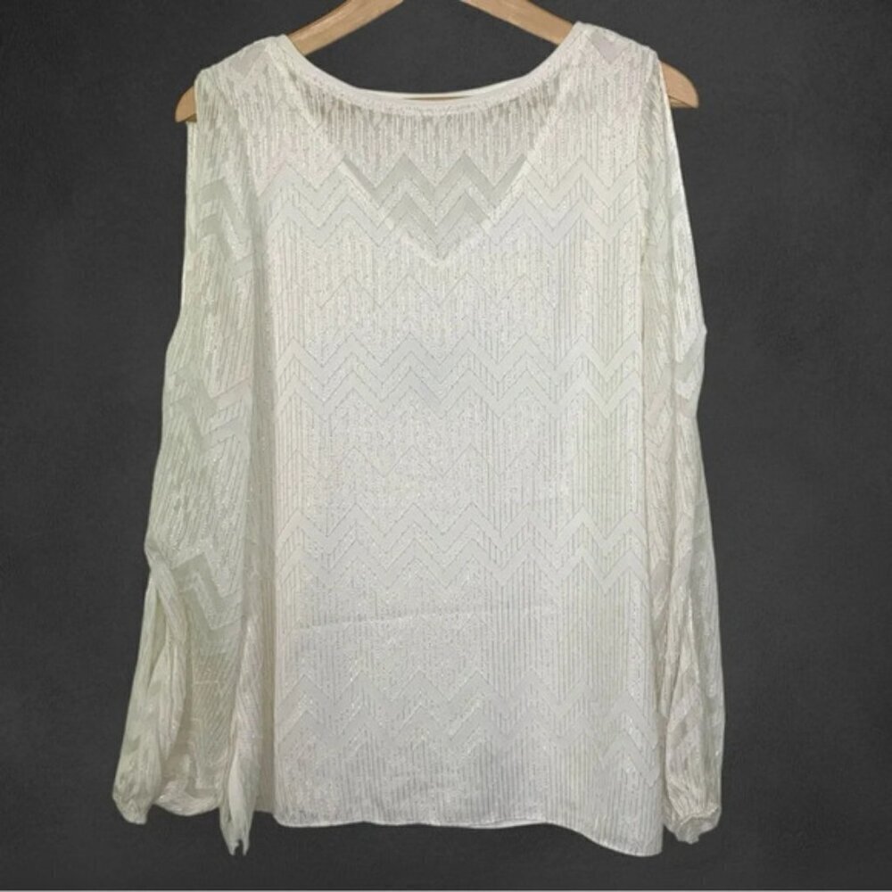 Joseph Ribkoff Chiffon Blouse - Picture 3 of 14